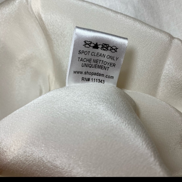 Do Not Buy Adam Lippes Runway Silk Linen  Cocktail Holiday Party Dress 8 Medium - Picture 6 of 7